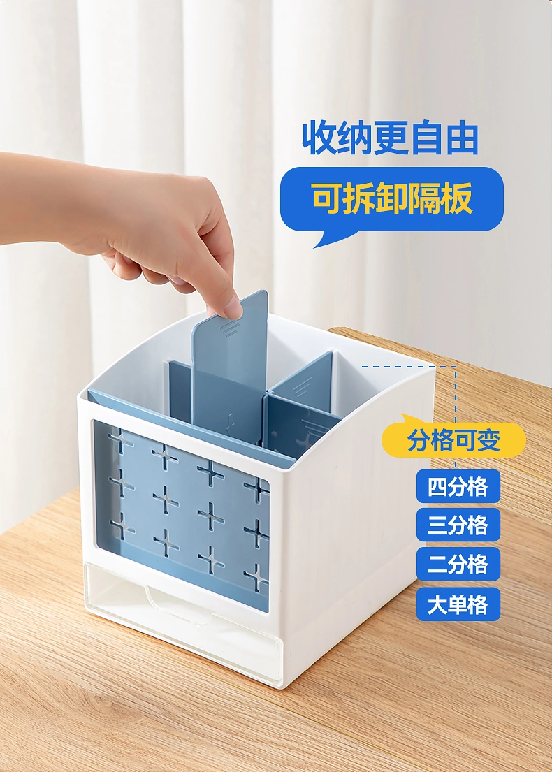 Drawer Organizer with Calendar Household Sundries Storage Box Multifunctional Storage Container